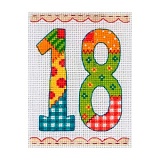Купить недорого   Набор для вышивания Anchor "Birthday" 11*8см, MEZ Венгрия, PCE763  в интернет магазине Фэмили хобби