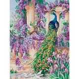 Купить недорого   Набор для вышивания Maia "The Peacock" 40*30см, MEZ Венгрия, 5678000-01027  в интернет магазине Фэмили хобби