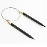 Спицы круговые укороченные "Lantern Moon" 6,5мм/40см, эбеновое дерево, KnitPro, 350050