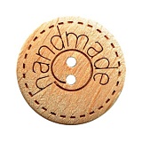 Пуговица, размер 15мм, дерево, Dill, 261405/15-12