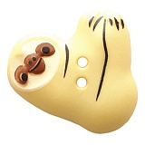 Пуговица, размер 25мм, пластик, Dill, 341305/25-12